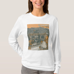 T-shirt La Chambre de falaise et la crête de brochets