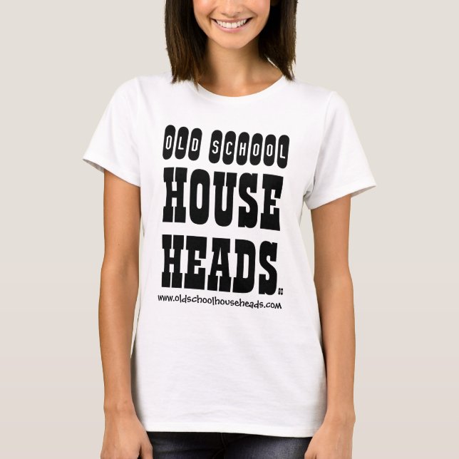 T-shirt La Chambre de vieille école dirige Madame T Basic (Devant)