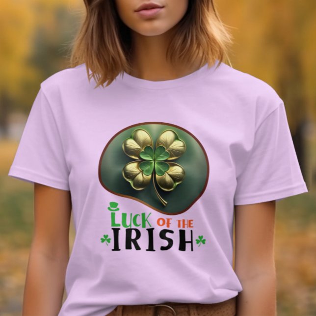 T-shirt La chance des Irlandais - rue Shamrockin (Créateur téléchargé)