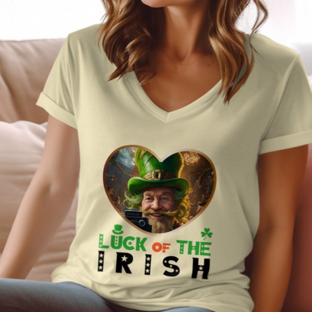T-shirt La chance des traditions irlandaises (Créateur téléchargé)