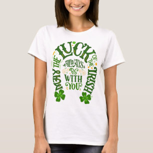 T-shirt La chance du fer à cheval irlandais