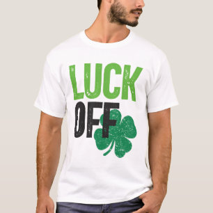 T-shirt La chance du Jour de la Saint Patrick du trèfle