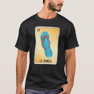 T-shirt La Chancla Mexicaine Slang Loterie Bingo Cartes 2