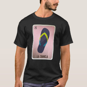 T-shirt La Chancla Mexicaine Slang Lottery Bingo Cartes