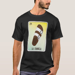T-shirt La Chancla Mexicaine Slang Lottery Bingo Cartes