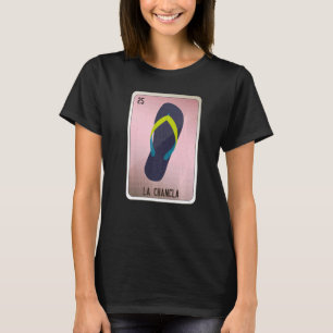 T-shirt La Chancla Mexicaine Slang Lottery Bingo Cartes