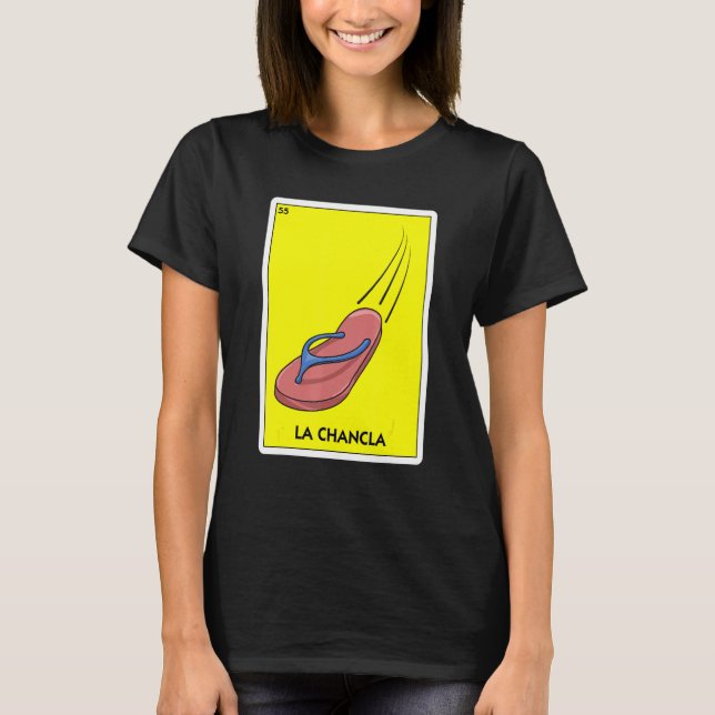 T-shirt La Chancla Mexico Flip Flop Latino Maman Chancla S (Devant)