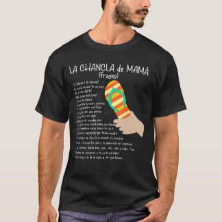 T-shirt La chancla Sarcastic Humour Phrases latines vintag