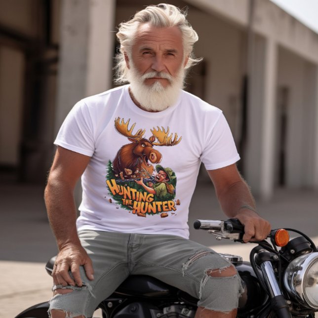 T-shirt La chasse à l'orignal Rencounter humoristique (Créateur téléchargé)