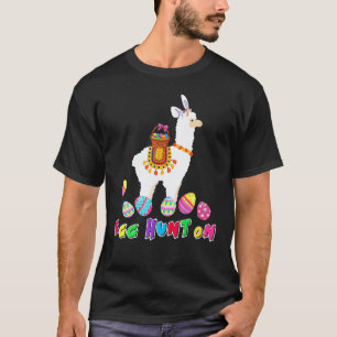 T-shirt La chasse aux œufs est sur un mignon lama de lapin