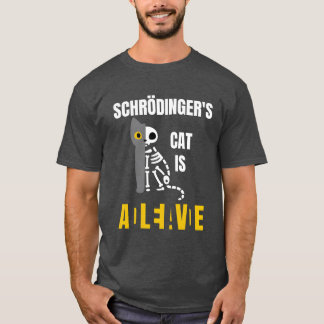 T-shirt La chatte de Schrödinger est drôle