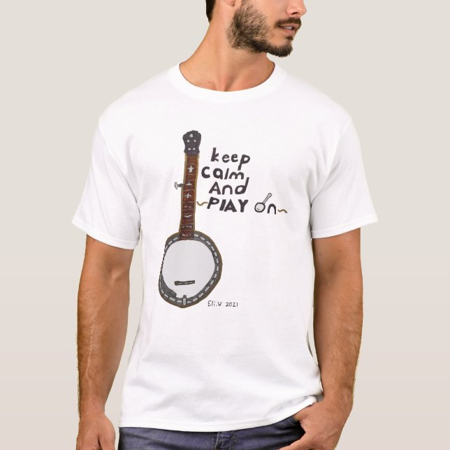 T-shirt La Chemise Banjo d'Eli (Devant)