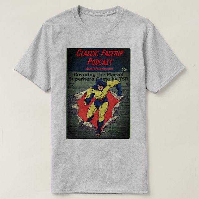 T-shirt La chemise classique de Podcast de FASERIP ! (Design devant)