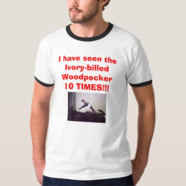 T-shirt La CHEMISE de Birdwatchers menteur drôle (Devant)