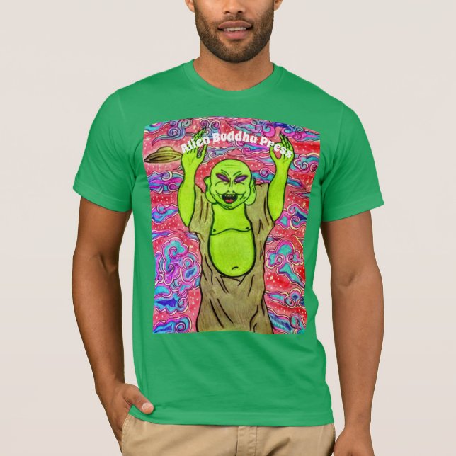 T-shirt La chemise de Bouddha des hommes étrangers de (Devant)