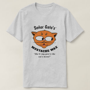 T-shirt La chemise de caricature de Señor Gato