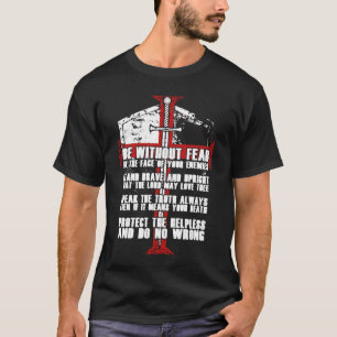 T-SHIRT LA CHEMISE DE CODE DE TEMPLAR