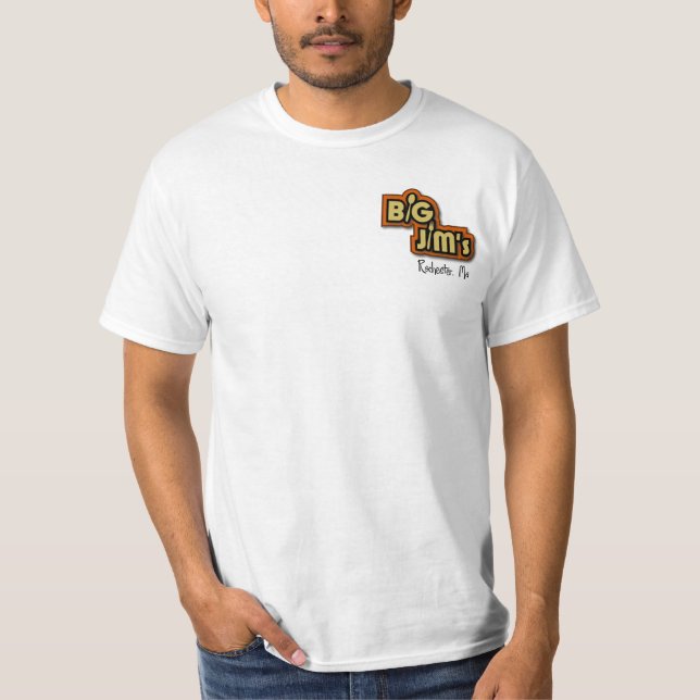 T-shirt La chemise de grand JIM (Devant)