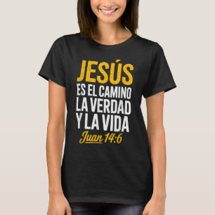 T-shirt La Chemise De Jésus En Espagnol Christian Espagnol
