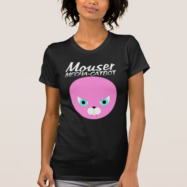 T-shirt La chemise de la femme de Mouser (Devant)
