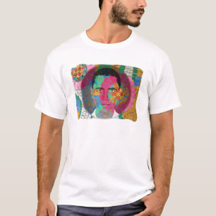 T-shirt La chemise de la femme de tuile de mosaïque