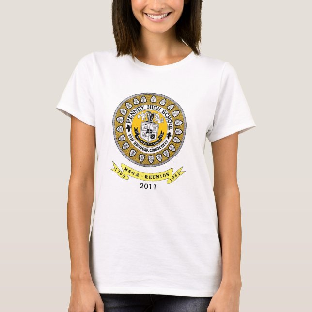 T-shirt La chemise de la haute femme de Penney (Devant)