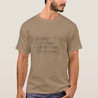 T-shirt La chemise de l'amant de houmous