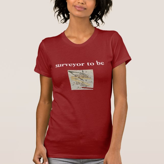 T-shirt La chemise de l'arpenteur - cru (Devant)