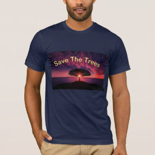 T-shirt La Chemise de l'Embrace de la Nature