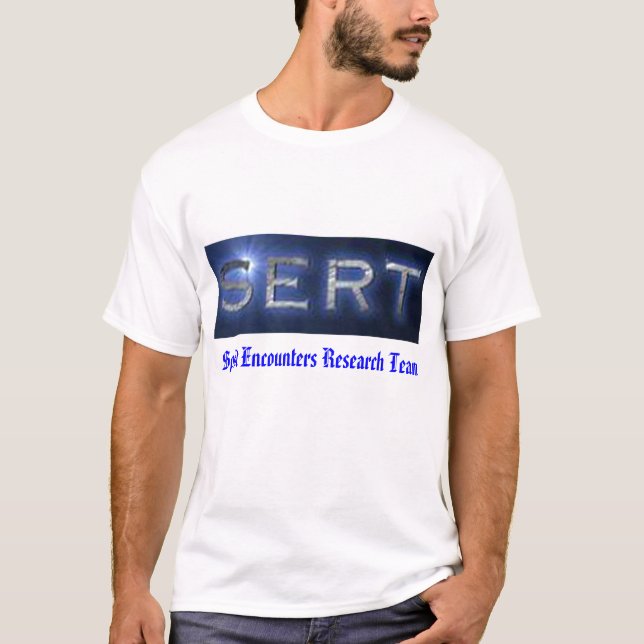 T-shirt La chemise de logo de SERT, esprit rencontre (Devant)