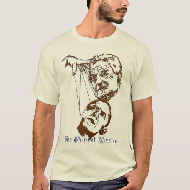 T-shirt La chemise de maître de marionnette (Devant)