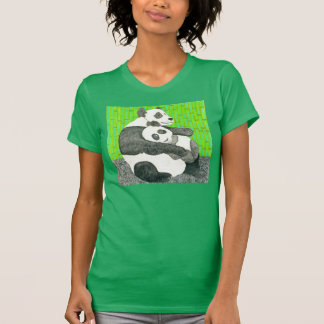 T-shirt La chemise de panda par Julia Hanna