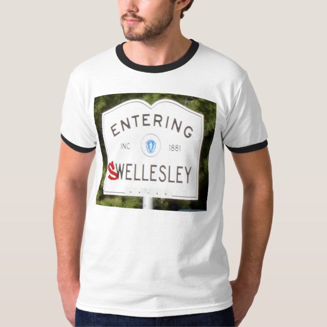 T-shirt La chemise de rapport de Swellesley (Devant)