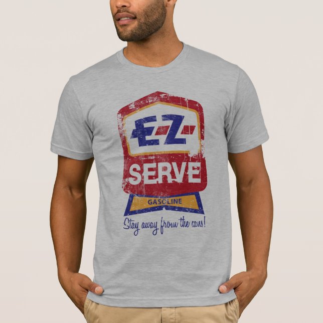 T-shirt La chemise de service de la secousse E-Z (Devant)