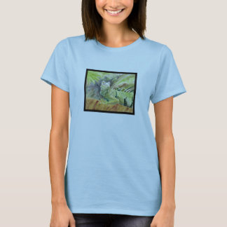 T-shirt La chemise de Sheguana de Ladie vert d'iguane