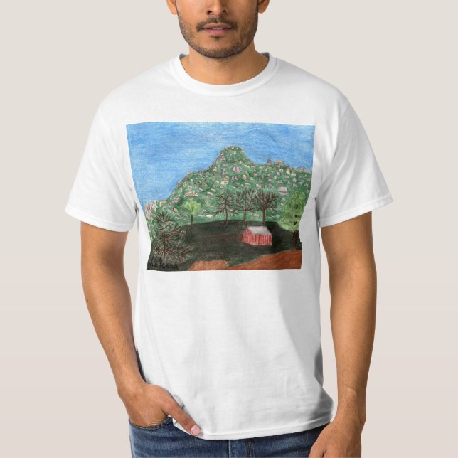 T-shirt La chemise de sommets par Julia Hanna (Devant)