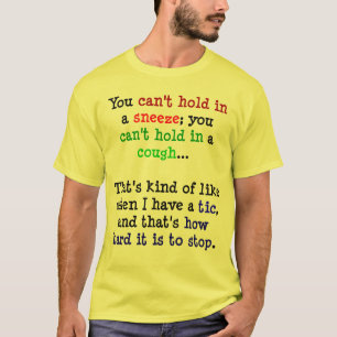 T-shirt La chemise de Tourette