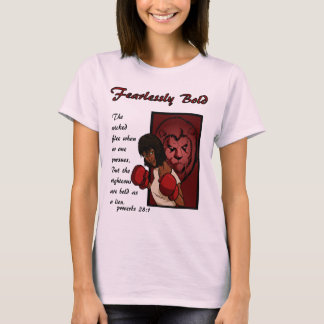T-shirt La chemise des dames, courageusement audacieuse