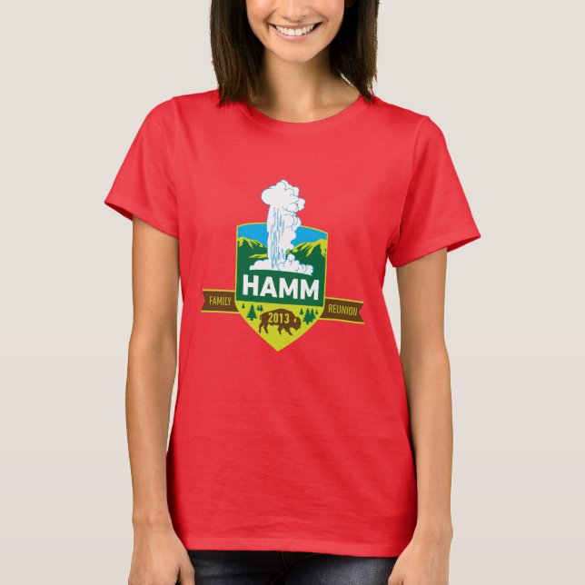 T-shirt La chemise des femmes : Aucun graphique arrière (Devant)