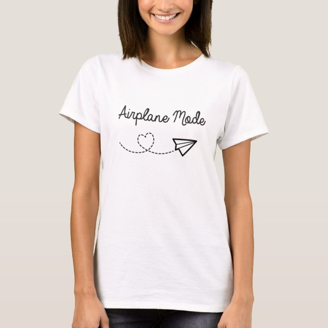 T-shirt La chemise des femmes d'amants de voyage de mode (Devant)