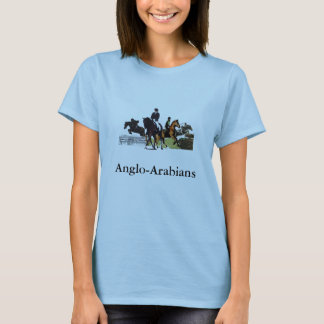 T-shirt La chemise des femmes d'Anglo-Arabes