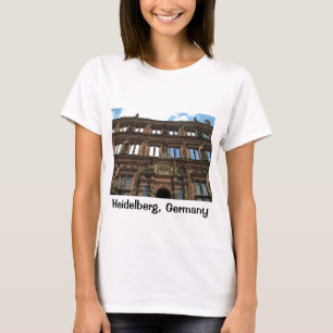 T-shirt La chemise des femmes de château d'Heidelberg