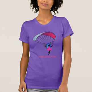 T-shirt La chemise des femmes de lutin de parapentisme