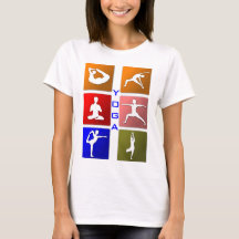 La chemise des femmes de yoga