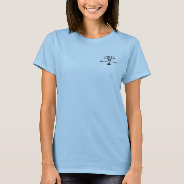 T-shirt La chemise des femmes d'ImBocceBall de mission (Devant)