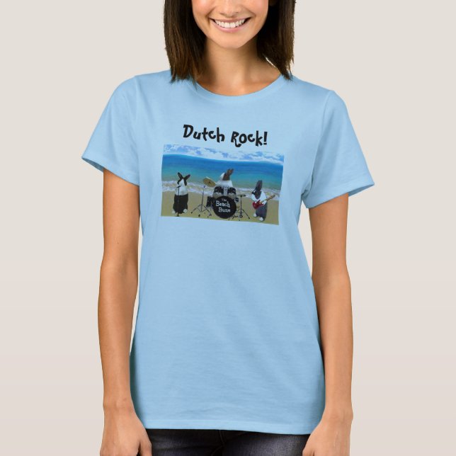 T-shirt La chemise des femmes néerlandaises de roche (Devant)