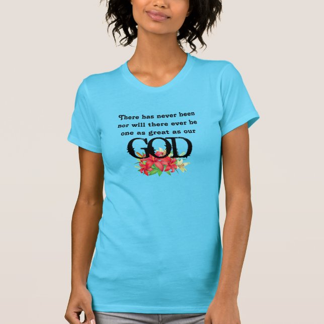 T-shirt La Chemise des Femmes - Notre Dieu (Devant)