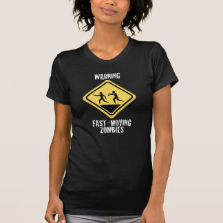 T-shirt La chemise des femmes rapides de zombis