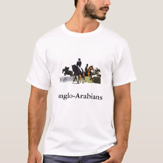 T-shirt La chemise des hommes d'Anglo-Arabes