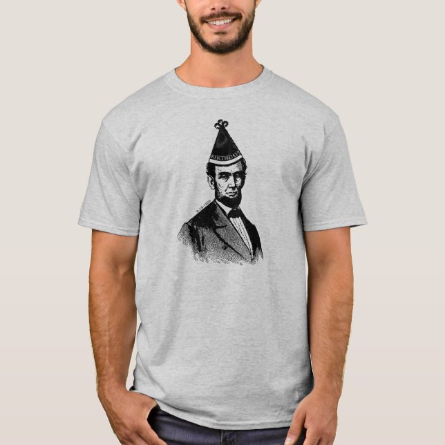 T-shirt La chemise des hommes de coup de l'anniversaire (Devant)